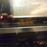 SONY CFD 380L portable CD Fm Boombox, снимка 6 - Радиокасетофони, транзистори - 31672096