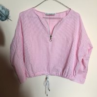 SALE!Crop Топ Zara, снимка 1 - Корсети, бюстиета, топове - 29522776