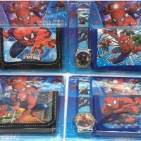 Детски комплект - часовник и портмоне СпайдерМен Spider Man, снимка 1 - Други - 24261936