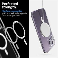 Нов Калъф Кейс Гръб Spigen за защита телефон iPhone 14 Pro Айфон Magnetic MagSafe, снимка 5 - Калъфи, кейсове - 40452637