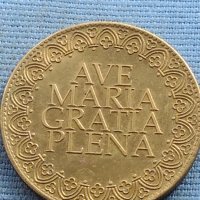 Сувенирна монета Париж Катедралата Нотр дам за КОЛЕКЦИОНЕРИ 40563, снимка 5 - Нумизматика и бонистика - 42754681