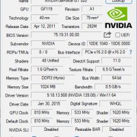 Видео карта NVidia GeForce Inno3D GT520 HDMI 1024MB GDDR3 64bit PCI-E, снимка 9 - Видеокарти - 42604241