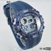 LORUS Z009-X018 Digital Chronograph Blue Sport. Нов мъжки часовник, снимка 2 - Мъжки - 30502758