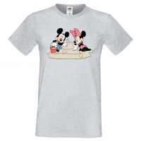 Мъжка тениска Mickey & Minnie 4 Подарък,Изненада,Рожден ден, снимка 5 - Тениски - 36575522