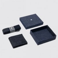 Нов комплект G star Estan Giftpack Wallet + Belt колан и портфейл деним, снимка 3 - Подаръци за мъже - 32185799