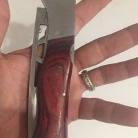 Нож, снимка 7 - Антикварни и старинни предмети - 30495633