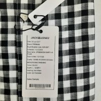 Мъжка риза каре  Jack & Jones Premium Slim Fit, размер - L.                           , снимка 6 - Ризи - 39267429