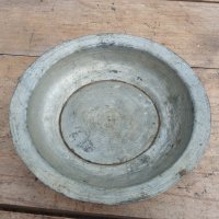 Медна чиния-сахан, снимка 1 - Антикварни и старинни предмети - 38727661