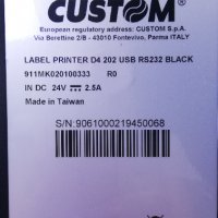 LABEL PRINTER D4 202  принтер за етикети с дисплей / USB, снимка 7 - Принтери, копири, скенери - 37141994