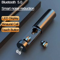 Блутут безжични B9 TWS Bluetooth 5 стерео слушалки хендсфри HIFI Sport MIC AUTO Gaming Music Headset, снимка 1 - Слушалки, hands-free - 31233381