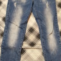 Yes! Boy Jeans, Slim Fit - мъжки Дънки в син цвят слим по тялото, снимка 1 - Дънки - 39988116