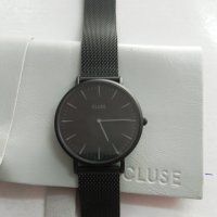 Моден  дизайнерски дамски часовник CLUSE CL30010 Minuit Black , снимка 3 - Дамски - 29903094