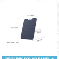 Reolink Solar Panel за камери, снимка 1 - Комплекти за видеонаблюдение - 42119112