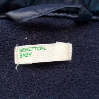Бебешко яке Benetton с гъши пух 3-6 месеца , снимка 5 - Бебешки якета и елеци - 42332617