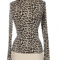 Дамска Блуза Леопардов Принт, снимка 2 - Блузи с дълъг ръкав и пуловери - 39299186