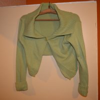 Болеро /ръкави/ плетено - светло зелен цвят, като ново, снимка 2 - Други - 35292087
