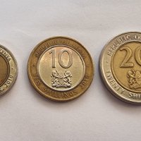 Монети. Африка. Кения.  5, 10, 20 шилинга. 2010 година., снимка 7 - Нумизматика и бонистика - 39920667