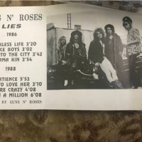 РЯДКА КАСЕТКА - GUNS N ROSES - Lies / Live Like a Suicide King's Records, снимка 2 - Аудио касети - 38510839