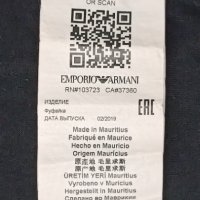 Emporio Armani EA7 оригинална тениска L памучна фланелка, снимка 6 - Тениски - 42804799