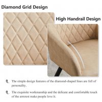 Висококачествени трапезни столове тип кресло МОДЕЛ 218, снимка 8 - Столове - 36581573