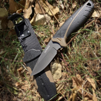 Висококачествен тактически нож GERBER с твърд калъф за колан, снимка 2 - Ножове - 44807872