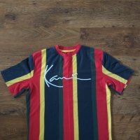Karl Kani Signature Stripe T-Shirt - страхотна мъжка тениска , снимка 6 - Тениски - 40404673