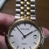 Мъжки елегантен швейцарски часовник!!!  TITUS Механизъм ЕТА 955.414, снимка 4 - Мъжки - 37088563