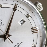 Мъжки часовник OMEGA De Ville Rhodium с автоматичен механизъм, снимка 4 - Мъжки - 38372559