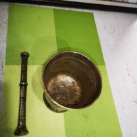Много старо хаванче (месинг/бронз) , снимка 4 - Антикварни и старинни предмети - 39814522