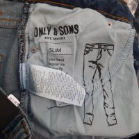 Only & Sons - Дънки, Slim, размери - W28/"32; 29/"34; W30/"32,34; W31/"32; W 32/ "32,34 и W33/"32.  , снимка 8 - Дънки - 39670442