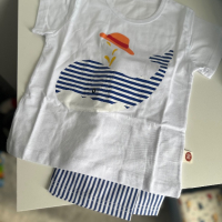 Морски бебешки екип, снимка 3 - Комплекти за бебе - 44733016