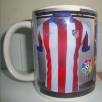 Фен чаша на Атлетико Мадрид с Ваше име и номер!Atlrtico Madrid футболна чаша! , снимка 1 - Фен артикули - 30033629