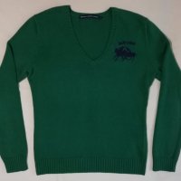 POLO Ralph Lauren оригинален пуловер L памучен топъл пуловер блуза, снимка 1 - Блузи с дълъг ръкав и пуловери - 31517917