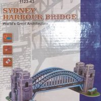 3D пъзел: The Sydney Harbour Bridge - Сидни Харбър Бридж (3Д пъзели), снимка 1 - Игри и пъзели - 39321902