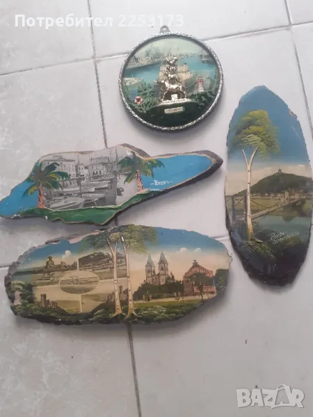 Немски стари декораций за стена, снимка 1