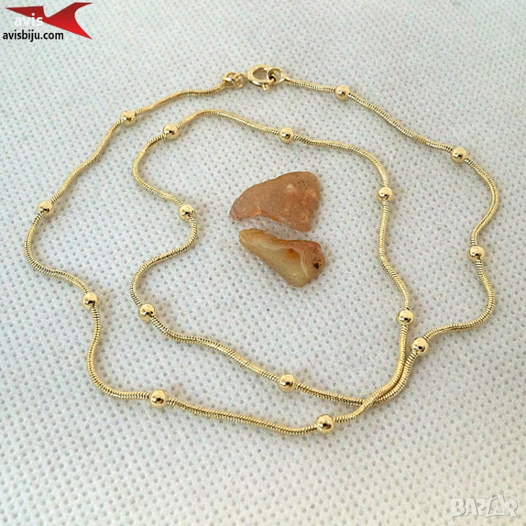 Синджир с 14К златно покритие 254556, снимка 1