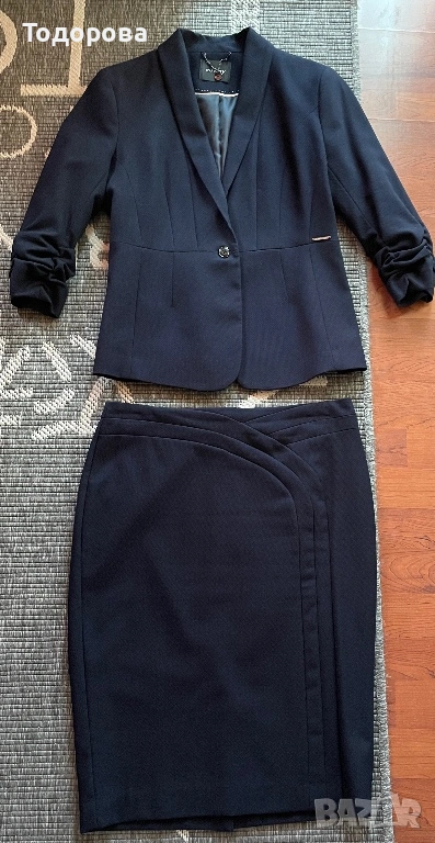 Тъмносин костюм сако и пола Orsay, снимка 1
