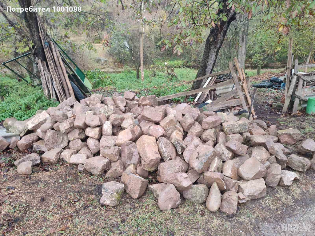 Дялан камък от зид, снимка 1