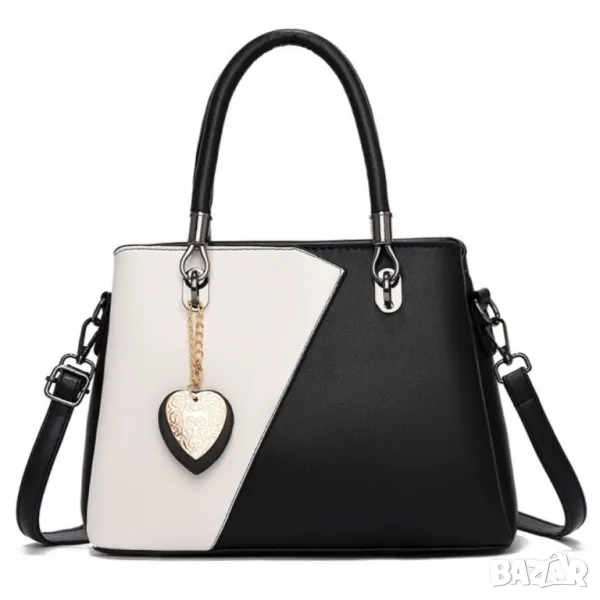 Дамска чанта Malena B&W, снимка 1