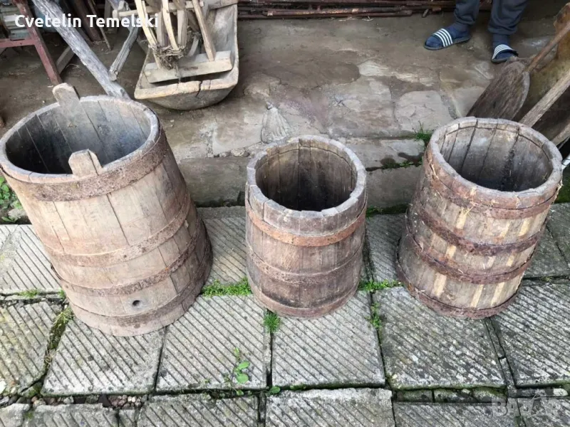 Антикварни дървени предмети, снимка 1