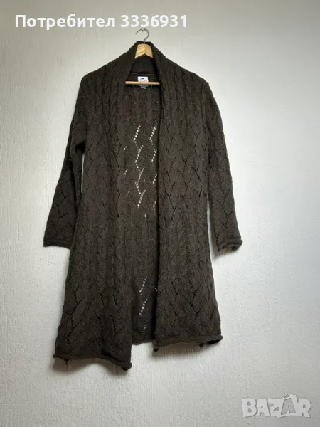 Дълга жилетка от алпака, снимка 1