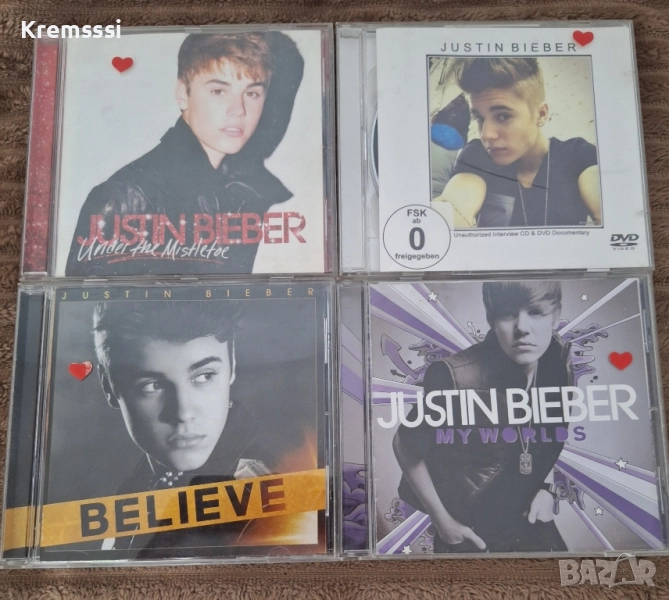Justin Bieber CD/DVD(лот), снимка 1