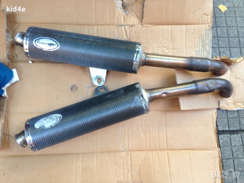Marving Ducati Дукати карбонови спортен ауспух гърне за мотор мотоциклет Пловдив, снимка 1