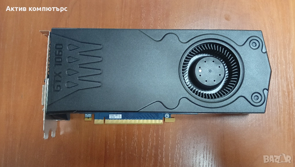 Видеокарта DELL nVidia GeForce GTX 1060  6GB GDDR5 192-bit 3xDP DVI HDMI PCI-E , снимка 1