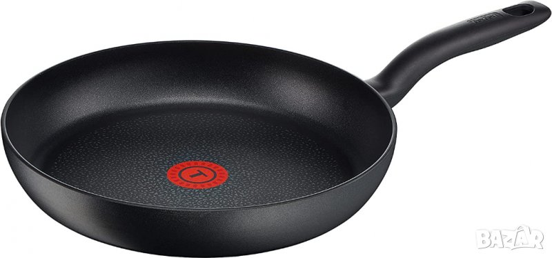 Тиган Tefal Hard Titanium Plus, 28 см, индукция, алуминий, черен, снимка 1