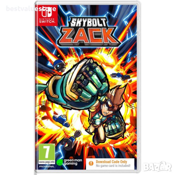 Игра Skybolt Zack Код В Кутия Nintendo Switch, снимка 1