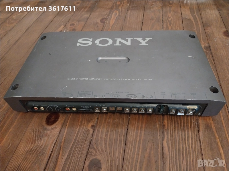 Усилвател, стъпало Sony за автомобил, снимка 1