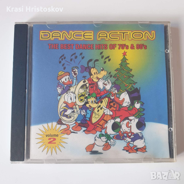dance action the best dance hits of 70's & 80's cd, снимка 1