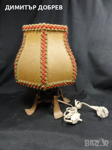 СТАРА РЕТРО НАСТОЛНА НОЩНА ЛАМПА, снимка 1