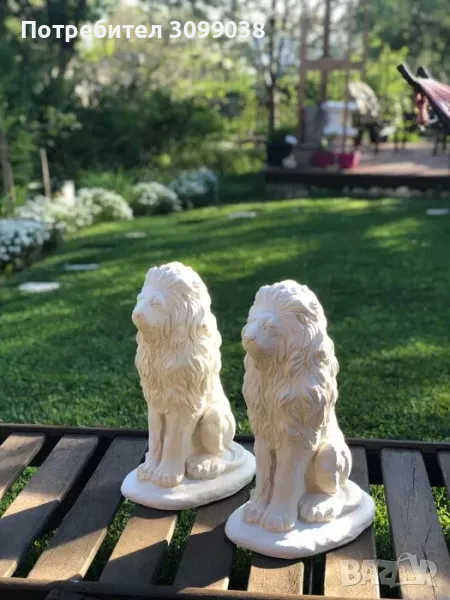 Градински фигури Лъвове (Бетон) , снимка 1